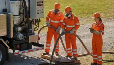 Septic tank cleaning service for Los Angeles, CA homes by On Call Plumbers