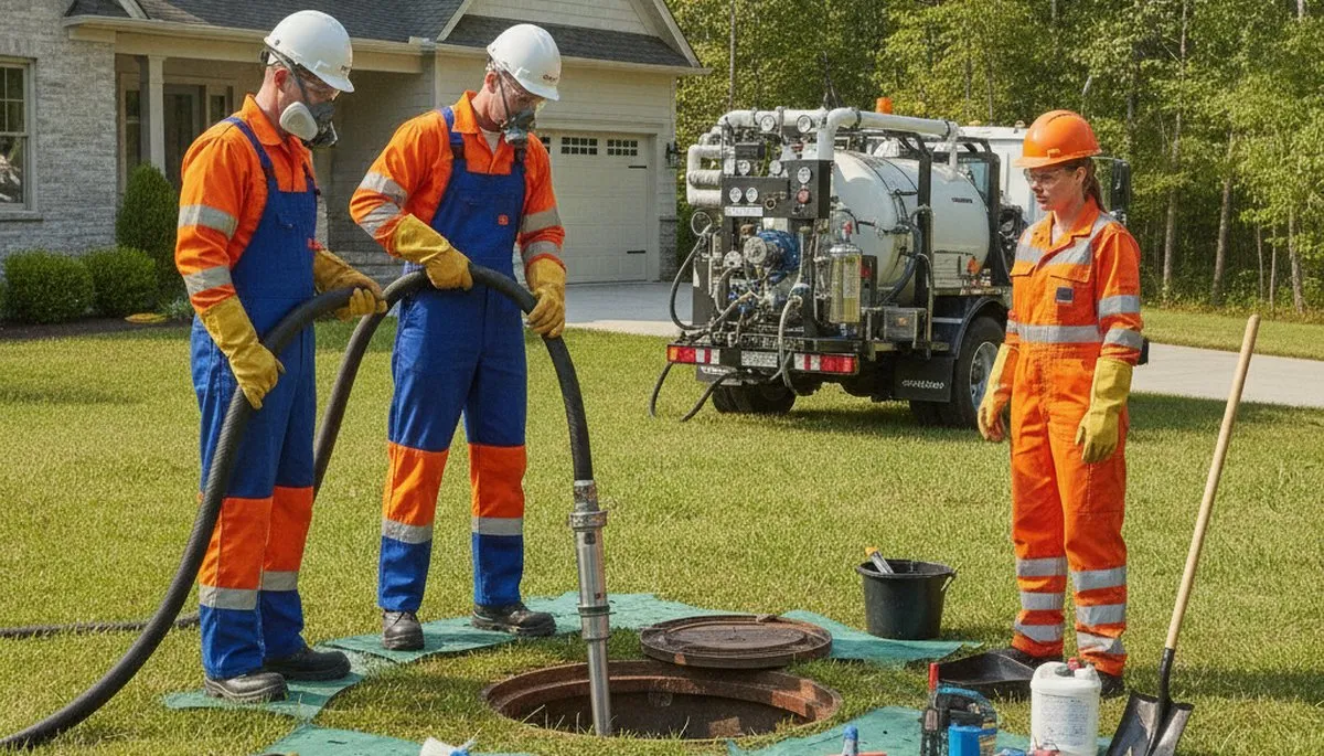 Septic tank cleaning service for Los Angeles, CA homes by On Call Plumbers