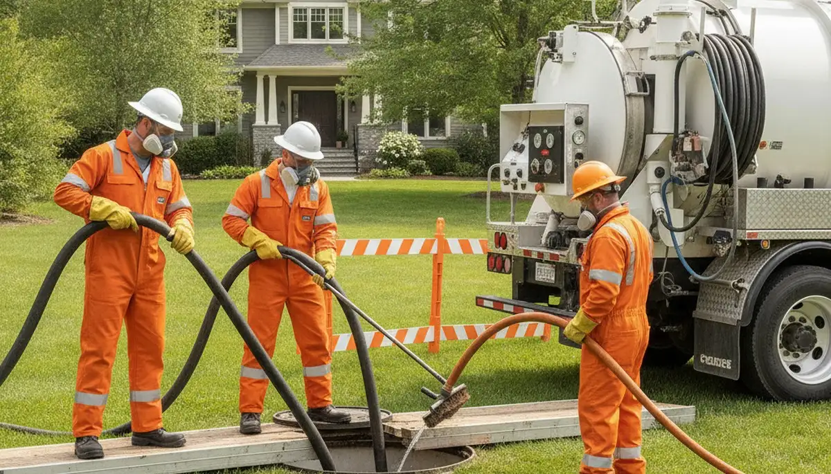 Septic tank cleaning service for Los Angeles, CA homes by On Call Plumbers