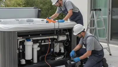 Spa repair service in Los Angeles, CA by On Call Plumbers for home spa diagnostics and lasting fixes